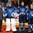 TORONTO, CANADA - JANUARY 2: Finland'd Ville Husso #30, Mikko Rantanen #16 and Julius Honka #9 were named the Top Three Players for their team following a quarterfinal round loss to Sweden at the 2015 IIHF World Junior Championship. (Photo by Andre Ringuette/HHOF-IIHF Images)